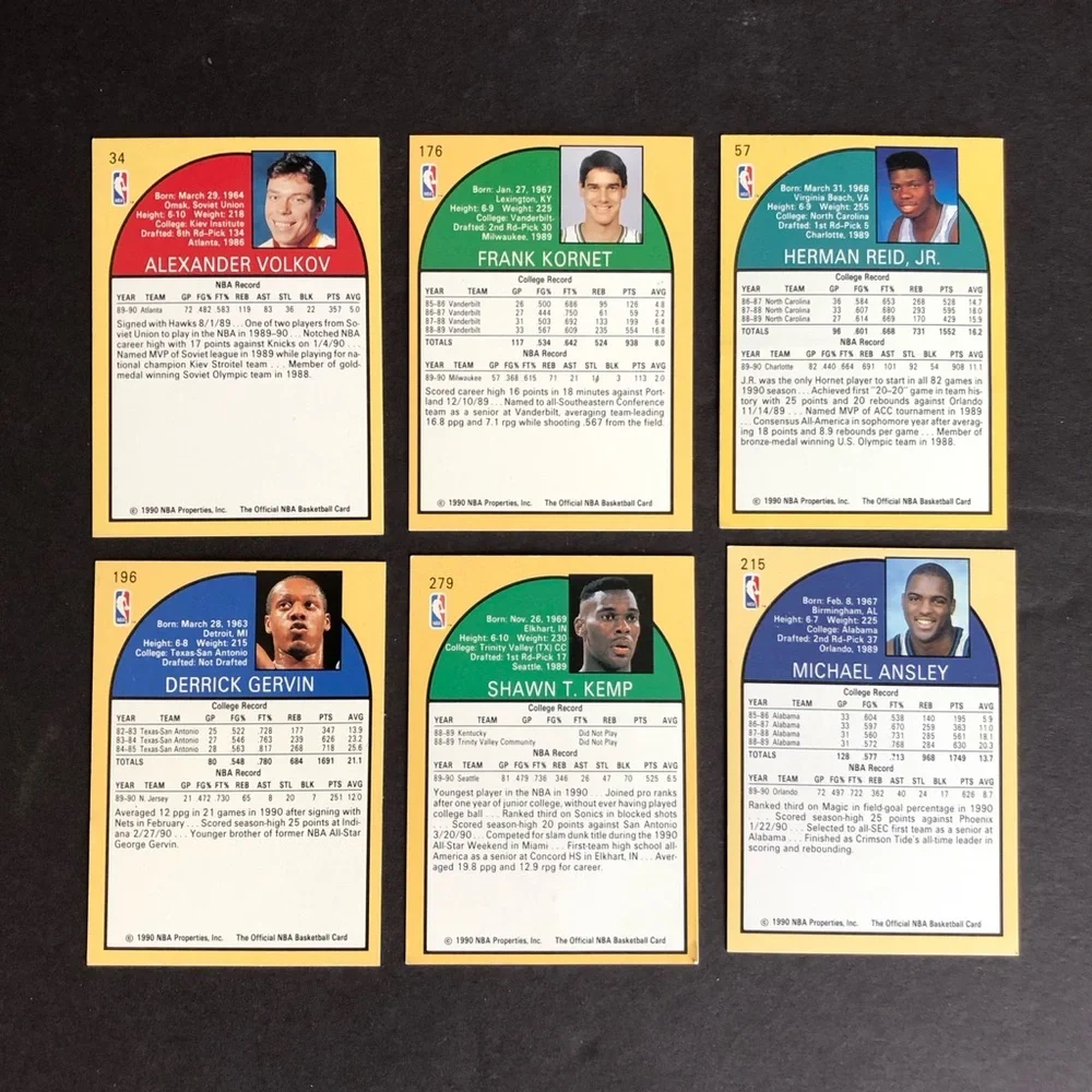 Lot of 94 1990 NBA Hoops Basketball Cards Plus Rookie Cards